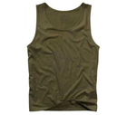Тактична майка, футболка без рукавів армійська 100% бавовни Brandit Tank Top олива XL - зображення 6
