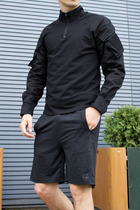 Мужская рубашка тактическая uwest, черная, Размер М - изображение 1