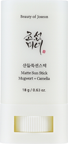 Krem przeciwsłoneczny w sztyfcie Beauty of Joseon Matte Sun Stick Mugwort + Camilia SPF 50+ 18 g (8809864766884) - obraz 1