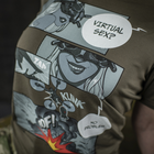 Футболка M-Tac Comics Drone Girl Dark Olive 3XL - зображення 14