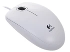 Миша Logitech B100 white (910-003360)