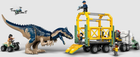 Zestaw klocków Lego Jurassic World Dinomisje: ciężarówka do transportu allozaura 588 elementów (76966) - obraz 4
