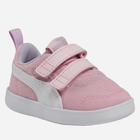 Tenisówki dziecięce dla dziewczynki na rzepy Puma Courtflex v2 Mesh V 37175908 26 (8½UK) Różowe (4063697741461) - obraz 2