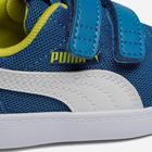 Tenisówki chłopięce na rzepy Puma Courtflex v2 Mesh V 37175907 26 (8½UK) Niebieskie (4063697721890) - obraz 6