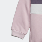 Дитячий теплий спортивний костюм (світшот + штани) для дівчинки Adidas IG 3S TIB FL TS IJ6325 86 см Рожевий/Фіолетовий (4066762700608) - зображення 2