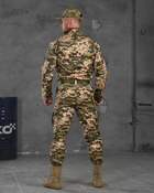 Тактический уставной костюм 4в1 штаны+китель+кепка+ремень XL пиксель (87481) - изображение 3