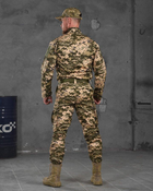 Тактичний статутний костюм 4в1 штани+кітель+кепка+ремінь S піксель (87481) - зображення 3