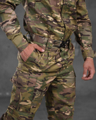 Тактичний статутний костюм 4в1 штани+кітель+кепка+ремінь S мультикам (87480) - зображення 5