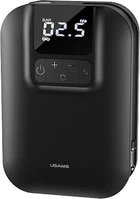 Компресор для автомобіля портативний автокомпресор Usams US-ZB215 Mini Car Air Pump 5000 mAh Black