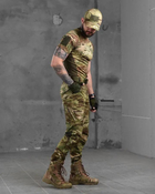 Тактический летний костюм 3в1 штаны+футболка+кепка XL мультикам (87430) - изображение 2