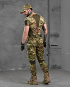 Тактический летний костюм 3в1 штаны+футболка+кепка XL мультикам (87430) - изображение 3