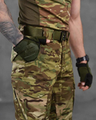 Тактический летний костюм 3в1 штаны+футболка+кепка XL мультикам (87430) - изображение 7