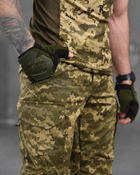 Тактичний літній костюм 3в1 штани+футболка+кепка M піксель (87430) - зображення 6