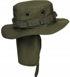 Панама Sturm Mil-Tec British Boonie Hat with Neck Flap R/S Olive L (12326101) - зображення 4