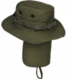 Панама Sturm Mil-Tec British Boonie Hat with Neck Flap R/S Olive L (12326101) - зображення 5