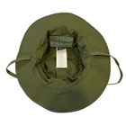 Панама Sturm Mil-Tec British Boonie Hat with Neck Flap R/S Olive L (12326101) - изображение 9