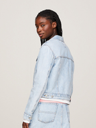 Джинсова куртка жіноча Tommy Jeans DW0DW17661-1AB L Блакитна (8720646684748) - зображення 2