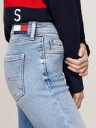 Jeansy slim fit damskie z wysokim stanem Tommy Jeans DW0DW17572-1AB W30L30 Błękitne (8720646651436) - obraz 4