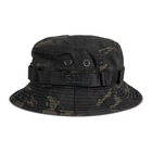 Тактическая панама "5.11 Multicam Boonie Hat " Multicam Black черный мультикам L/XL - изображение 1