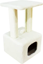 Дом Lucky Pet Грот Люкс 33x33x64 см Белый (4820276194274)