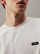 Koszulka męska bawełniana Calvin Klein K10K112528-YAH XL Kremowa (8720109244625) - obraz 5