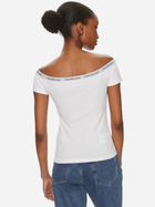 Koszulka damska bawełniana Calvin Klein Jeans J20J223098-YAF S Biała (8720109321807) - obraz 2