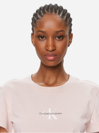 Koszulka damska bawełniana Calvin Klein Jeans J20J222564-TF6 L Jasnoróżowa (8720109340266) - obraz 4