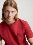 Koszulka męska bawełniana Calvin Klein Jeans J30J325268-XA0 2XL Bordowa (8720109356298) - obraz 4