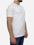 Koszulka męska bawełniana Calvin Klein Jeans J30J325204-YAF L Biała (8720109359527) - obraz 4