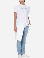 Koszulka męska bawełniana Calvin Klein Jeans J30J325195-YAF XL Biała (8720109354799) - obraz 3