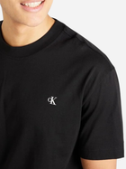 Koszulka męska bawełniana Calvin Klein Jeans J30J325699-BEH 2XL Czarna (8720109452266) - obraz 3