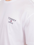 Koszulka męska bawełniana Tommy Jeans DM0DM18872-YBR 3XL Biała (8720645829072) - obraz 4