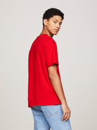 Koszulka męska bawełniana Tommy Jeans DM0DM18872-XNL L Czerwona (8720645846680) - obraz 2