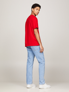 Koszulka męska bawełniana Tommy Jeans DM0DM18872-XNL 3XL Czerwona (8720645849858) - obraz 4