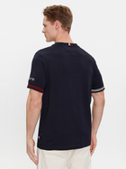 Koszulka męska bawełniana Tommy Hilfiger MW0MW34430-DW5 XL Granatowa (8720646476930) - obraz 2