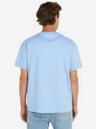 Koszulka męska bawełniana Tommy Jeans DM0DM18266-C3S XL Błękitna (8720646746309) - obraz 2