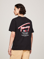 Koszulka męska bawełniana Tommy Jeans DM0DM18574-BDS 3XL Czarna (8720646721405) - obraz 2