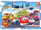 Пазлы "Супер крылья №3", 70 элементов G-Toys (UW232)