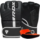 Перчатки для ММА RDX F6 KARA Matte капа в комплекте Black