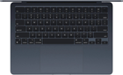 Laptop Apple MacBook Air 13.6" M3 8/256GB 2024 (MRXV3RU/A) Midnight - obraz 2
