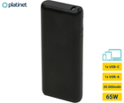 Powerbank Platinet 20000 mAh 65W PD 3.0 QC 3.0 Black (PMPB2065B) - obraz 6