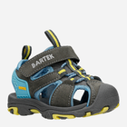 Дитячі сандалії для хлопчика Bartek 11042505 21 Сірий/Синій (5904699047047) - зображення 3
