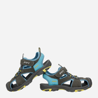 Підліткові сандалії для хлопчика Bartek 19042505 36 Сірий/Синій (5904699047757) - зображення 2