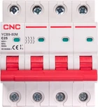 Модульний автоматичний вимикач CNC Electric YCB9-80M 4P C25 6ka (NV821617)