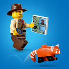 Конструктор LEGO City Квадроцикл для дослідження джунглів Місія Червоної панди 92 деталі (60424)  - зображення 10
