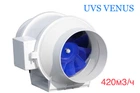 Вентилятор канальный 125 мм UVS VENUS VKP eco 125 смешанного типа