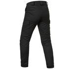 Чоловічі штани H3 ріп-стоп чорні розмір S - зображення 2