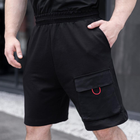 Мужские шорты Pobedov Atlant из двухнитки черные размер S - изображение 3