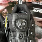 Мужские кожаные кроссовки с автоматической шнуровкой черные размер 44 - изображение 7