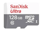 Карта памяти microSD 128Gb SanDisk Ultra Class 10 UHS-I (SDSQUNR-128G-GN3MN)